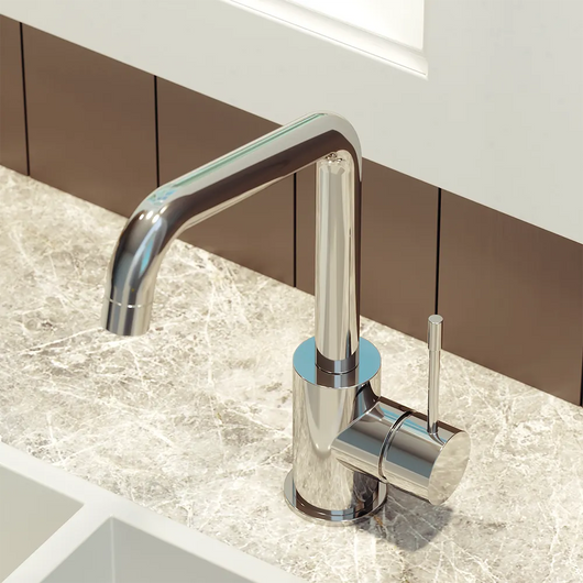 Miscelatore lavello cucina cromato con canna girevole | Aneto
