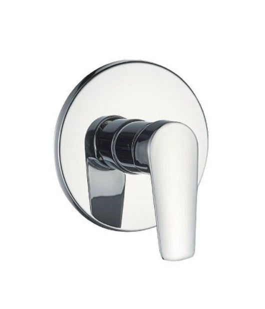 Miscelatore Doccia Ad Incasso Da Parete Bagno Monocomando Cromato Cube 87122         