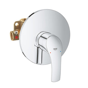 Miscelatore doccia Grohe Eurosmart cromo con corpo da incasso