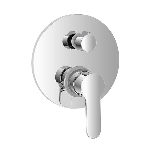 Miscelatore doccia incasso cromo lucido con deviatore a 2 vie Zoe