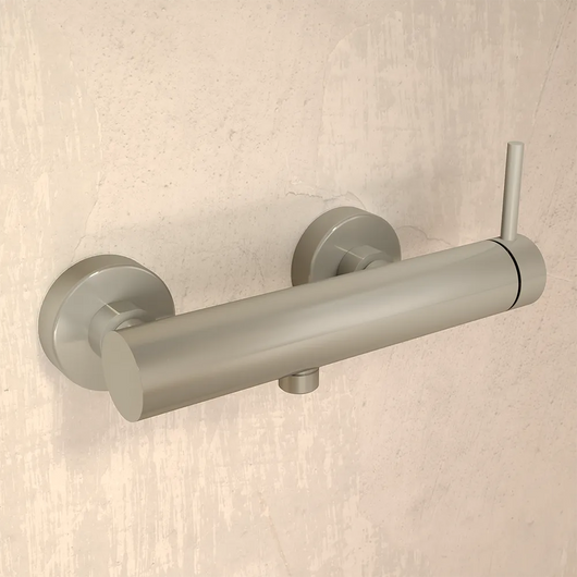 Miscelatore esterno doccia a muro nickel spazzolato | Bette