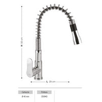 Miscelatore Hena pull down