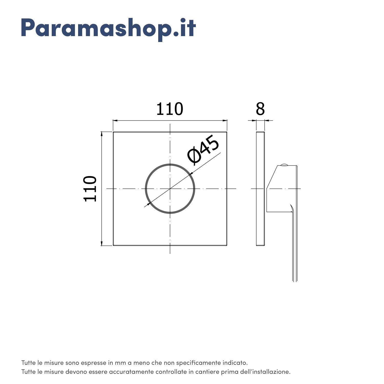 Paffoni set miscelatori lavabo alto, bidet senza scarico e incasso doccia 1 via cromato mod. Ringo