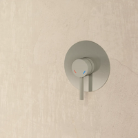 Set miscelatori: lavabo ad incasso bidet senza scarico e incasso doccia monocomando nickel spazzolato | Bette