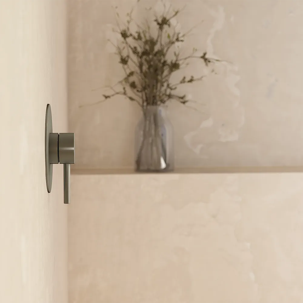 Miscelatore incasso doccia monocomando nickel spazzolato |Bette