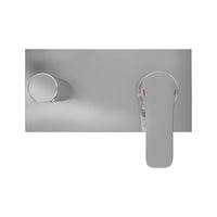 Miscelatore lavabo ad incasso senza scarico cromato |Mia