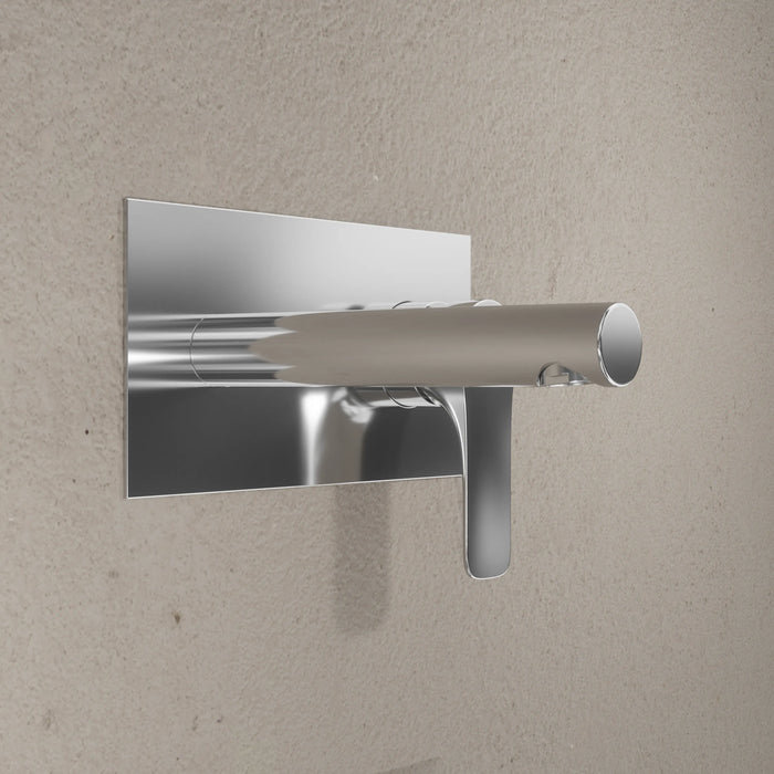 Miscelatore lavabo ad incasso senza scarico cromato |Mia