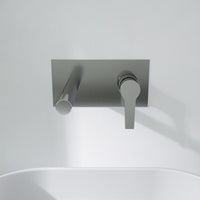 Set miscelatore lavabo ad incasso e bidet senza scarico cromato | Sophia