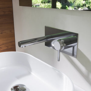 Set miscelatore lavabo ad incasso e bidet senza scarico cromato | Katharine