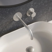 Miscelatore lavabo ad incasso nickel spazzolato | Katharine