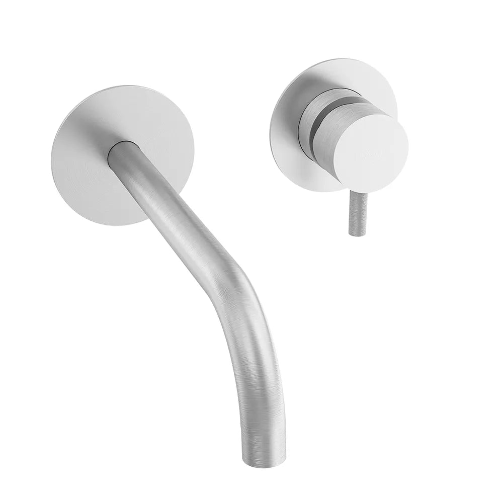 Miscelatore lavabo ad incasso nickel spazzolato | Katharine