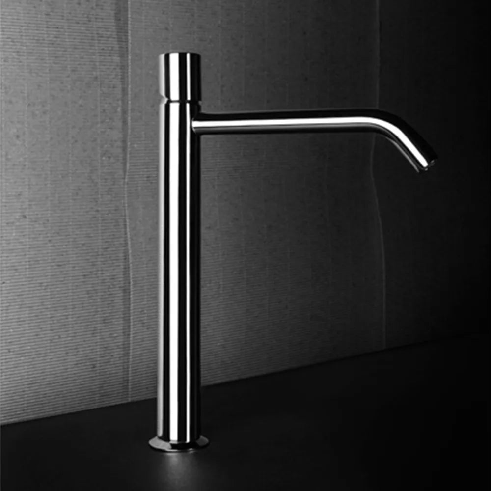 Miscelatore lavabo alto cromo lucido senza leva di comando  Gemma