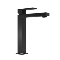 Set miscelatore lavabo alto, bidet ed incasso doccia monocomando in ottone nero opaco | Hedy