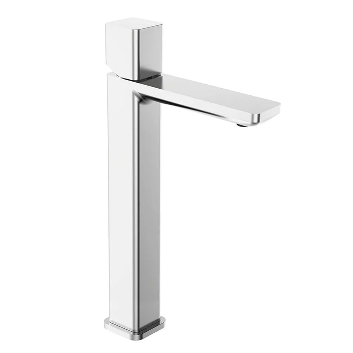 Miscelatore lavabo alto in ottone con manopola e piletta click clack Lotus