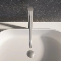 Miscelatore lavabo alto senza scarico nickel spazzolato | Katharine