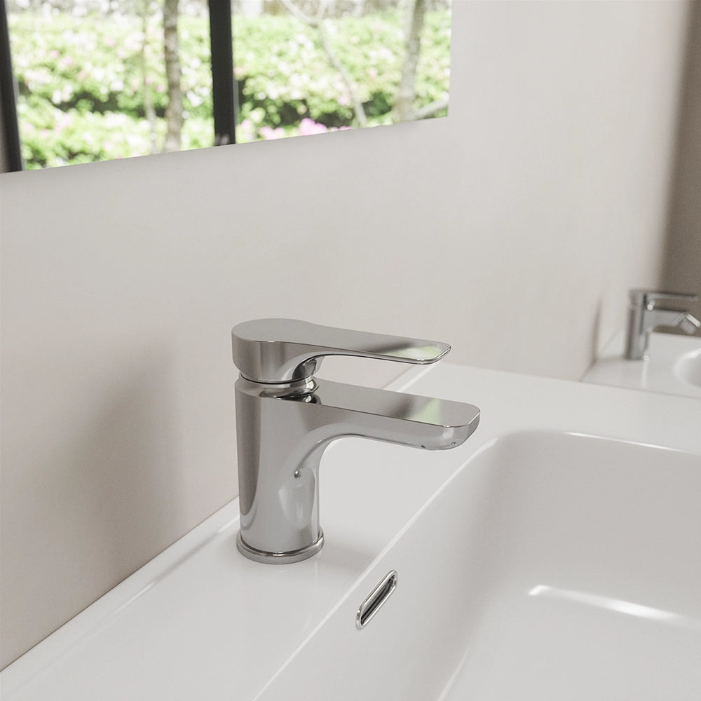 Miscelatore lavabo senza scarico cromato | Mia