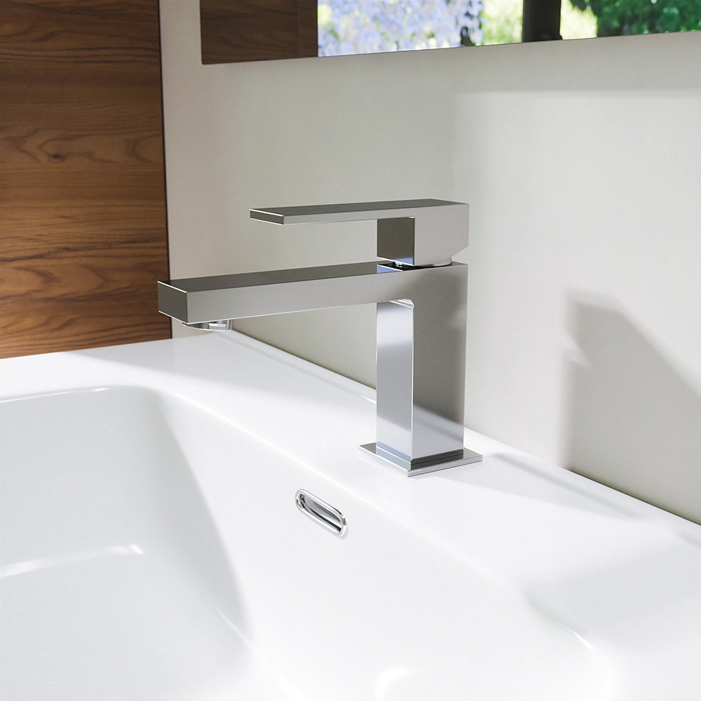 Set miscelatore lavabo e bidet senza scarico cromato | Hedy