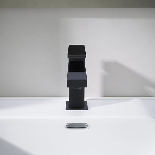 Miscelatore lavabo senza scarico nero opaco | Hedy