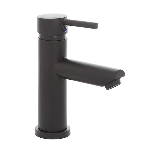 Miscelatore lavabo nero opaco in acciaio con piletta click clack  York