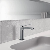 Paffoni miscelatore lavabo con scarico cromato mod. Tilt