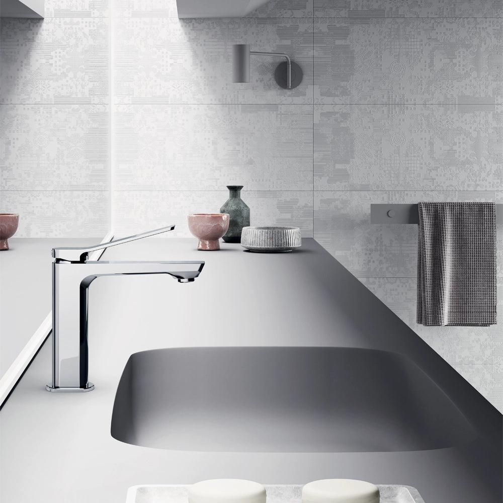 Paffoni miscelatore lavabo senza scarico cromato mod. Tilt