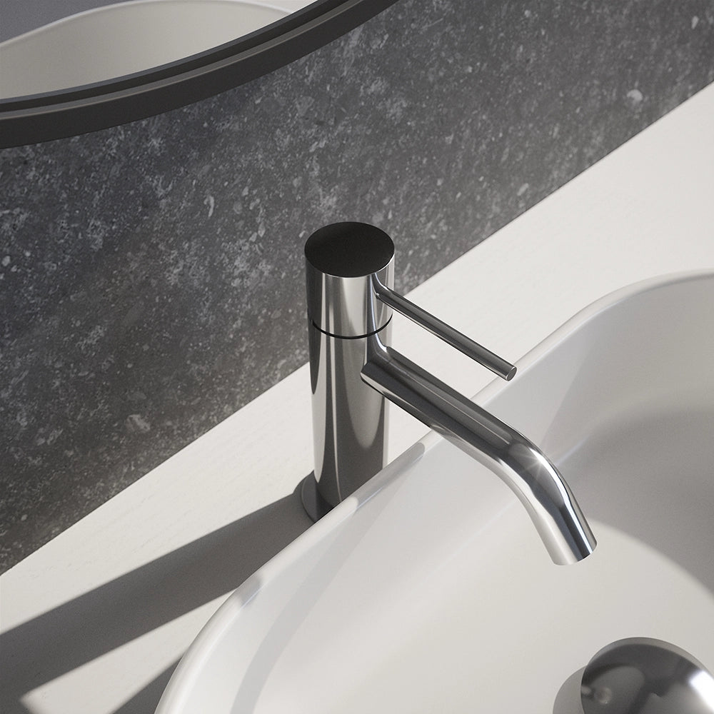 Miscelatore lavabo senza scarico cromato | Katharine