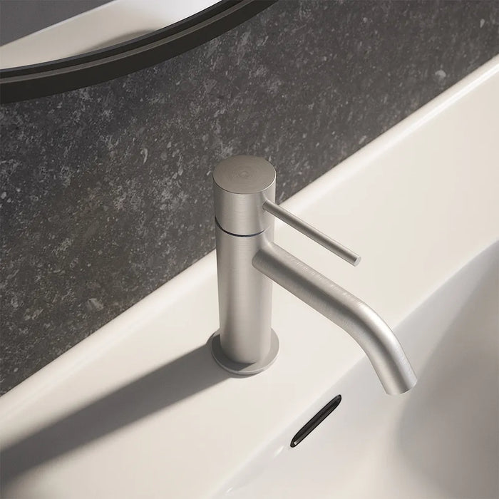 Miscelatore lavabo senza scarico nickel spazzolato | Katharine