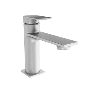 Miscelatore lavabo senza scarico nickel spazzolato | Rita
