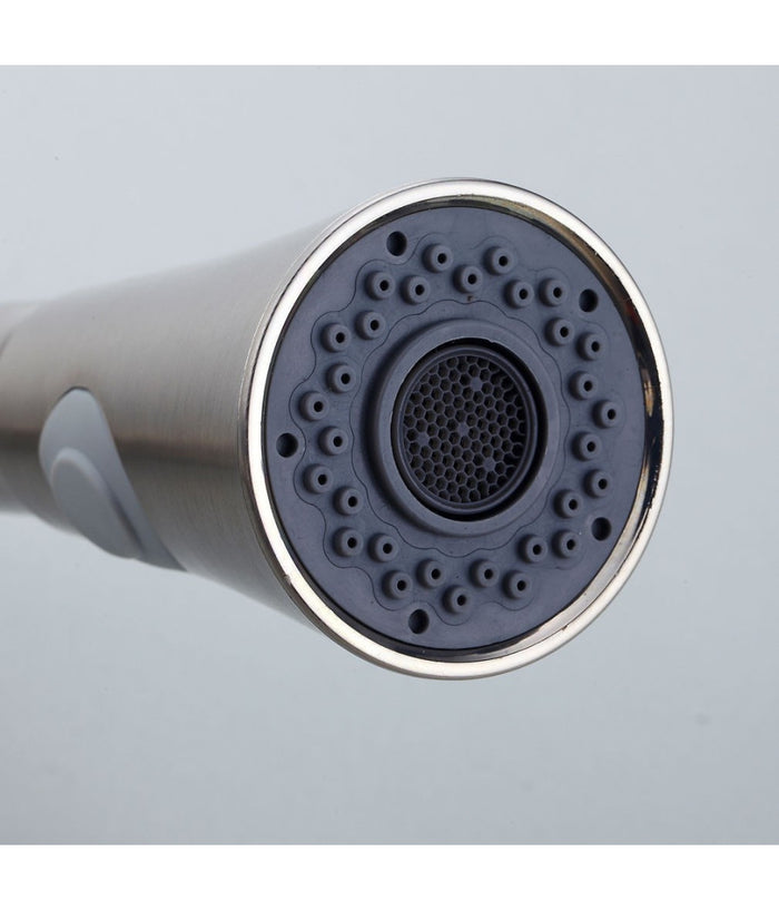 Miscelatore Lavello Cucina Doccia Estraibile Professionale Cromato Rubinetto         