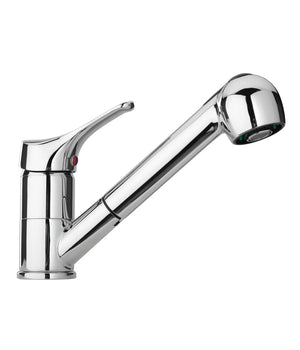 Miscelatore Monocomando Per Lavello Cucina Doccetta Estraibile Flessibile         