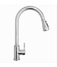 Miscelatore Per Cucina Rubinetto Con Doccetta Estraibile Monocomando Cromato 79570         