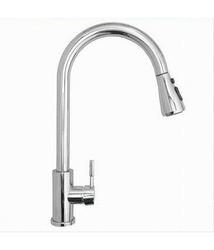 Miscelatore Per Cucina Rubinetto Con Doccetta Estraibile Monocomando Cromato 79570         