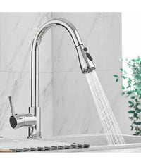 Miscelatore Per Cucina Rubinetto Con Doccetta Estraibile Monocomando Cromato 79570         