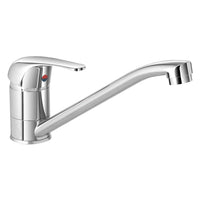 Miscelatore per lavello a canna bassa in ottone cromato