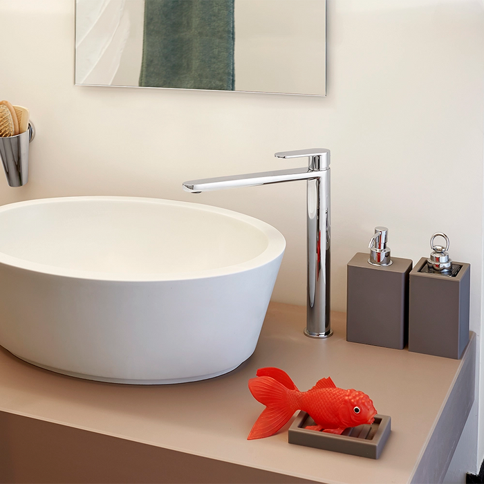 Paffoni miscelatore lavabo alto senza scarico cromato mod. Candy