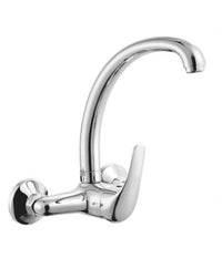Miscelatore Rubinetto A Parete Monocomando Per Cucina Lavabo Bari 69411         