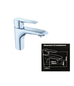 Trade Shop - Miscelatore Rubinetto Bagno Doccia Lavabo Lavandino Monoforo Monocomando -