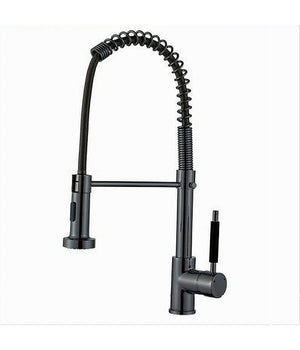 Miscelatore Rubinetto Lavello Cucina Doccetta Getto A Molla Bocca Girevole 87468         