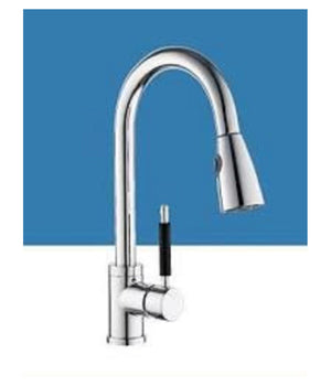 Miscelatore Rubinetto Lavello Cucina Getto Lavabo Con Doccetta Estraibile 59595         