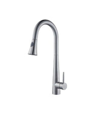 Miscelatore Rubinetto Monocomando Lavello Cucina Con Doccetta A Canna Alta 52692         