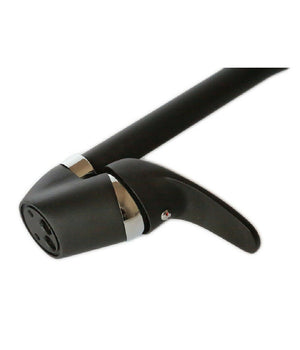 Miscelatore Rubinetto Monocomando Per Lavello Cucina Canna Curva Nero 52938         