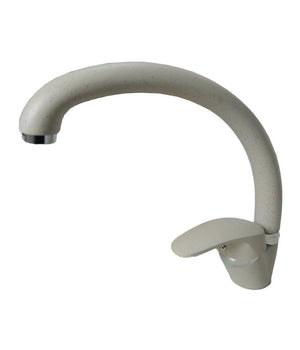 Miscelatore Rubinetto Monocomando Per Lavello Cucina Canna Curva Avena 63001         