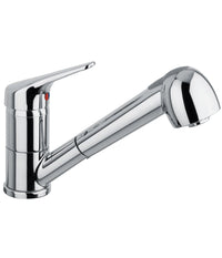 Miscelatore Rubinetto Per Lavello Cucina Con Doccetta Estraibile Flessibile 52336         