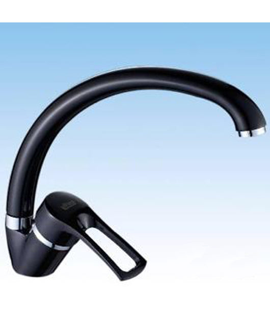 Miscelatore Rubinetto Per Lavello Lavandino Cucina Monocomando Colore Nero Capri         