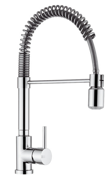 Miscelatore ACQUAMIX 9107 canna alta con mollettone basso e luce incorporata 9107MISCCRM