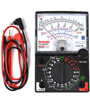 Misuratore Analogico Portatile Voltmetro Amperometro Ohmmetro Yx-360trn         