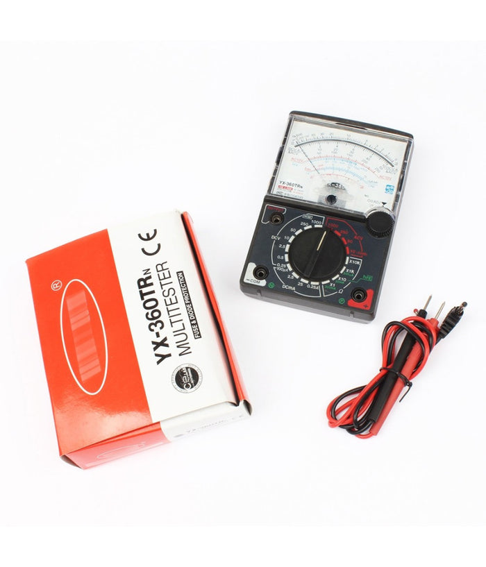Misuratore Analogico Portatile Voltmetro Amperometro Ohmmetro Yx-360trn         