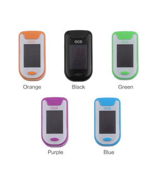 Misuratore Di Ossigeno Ossimetro Portatile Da Dito Pulsossimetro Saturimetro         