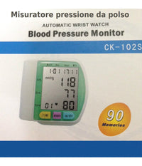 Misuratore Di Pressione Da Polso Digitale Automatico Da Viaggio Sfigmomanometro         