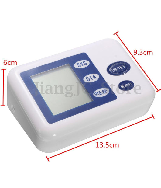 Misuratore Pressione Automatico Digitale Sfigmomanometro Battito Cardiaco         